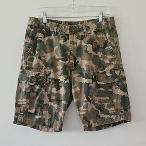 Levi's Men's Camoflage Cargo Shorts Casual Summer Size‎ 32